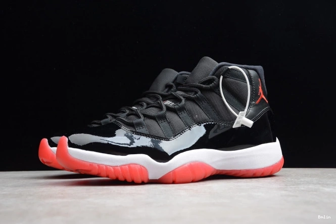 Bmlin Shoes 378037-010 Air Jordan (2012) Retro 11 Bred 0815